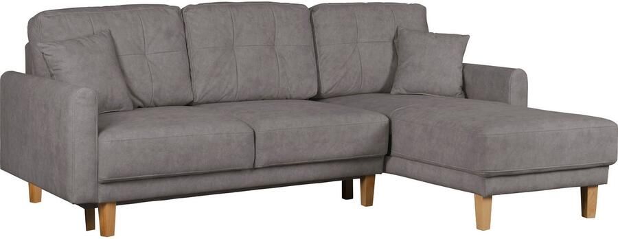 Home affaire Hoekbank TRIPLO optionele slaapbank met bedlade afmetingen B D H: 234 164 89 cm - Foto 7