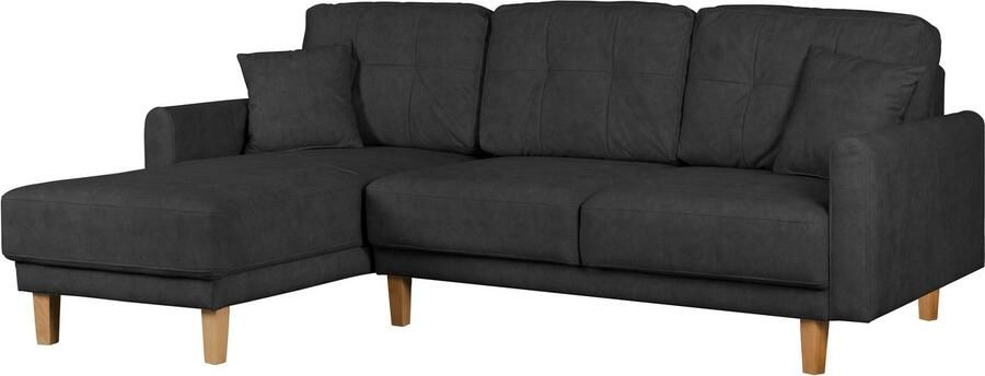 Home affaire Hoekbank TRIPLO optionele slaapbank met bedlade afmetingen B D H: 234 164 89 cm - Foto 6