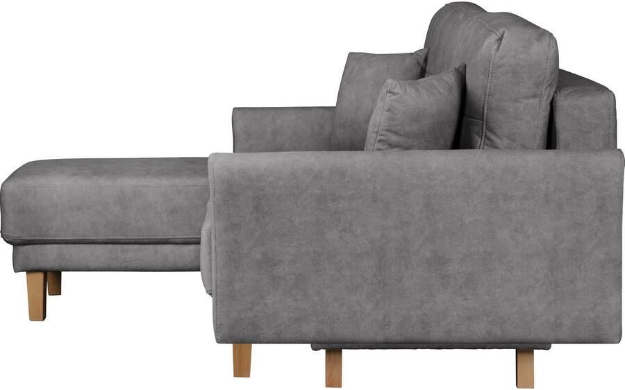Home affaire Hoekbank TRIPLO optionele slaapbank met bedlade afmetingen B D H: 234 164 89 cm - Foto 3