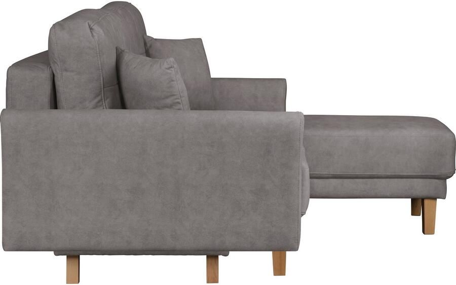 Home affaire Hoekbank TRIPLO optionele slaapbank met bedlade afmetingen B D H: 234 164 89 cm - Foto 3