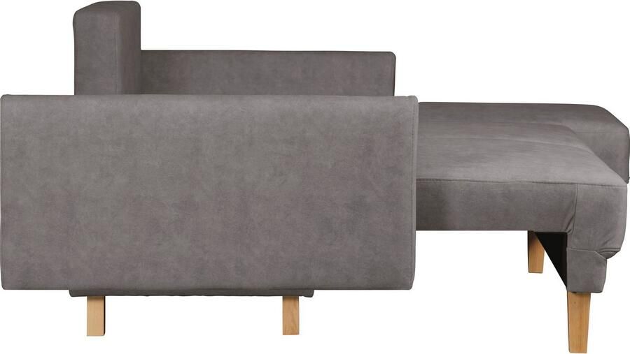 Home affaire Hoekbank TRIPLO optionele slaapbank met bedlade afmetingen B D H: 234 164 89 cm - Foto 4