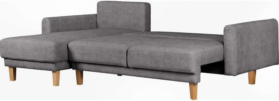Home affaire Hoekbank TRIPLO optionele slaapbank met bedlade afmetingen B D H: 234 164 89 cm - Foto 9