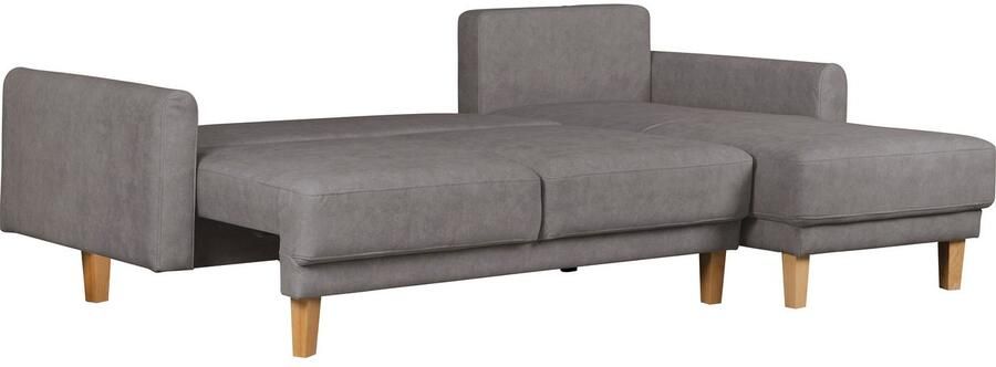 Home affaire Hoekbank TRIPLO optionele slaapbank met bedlade afmetingen B D H: 234 164 89 cm - Foto 9