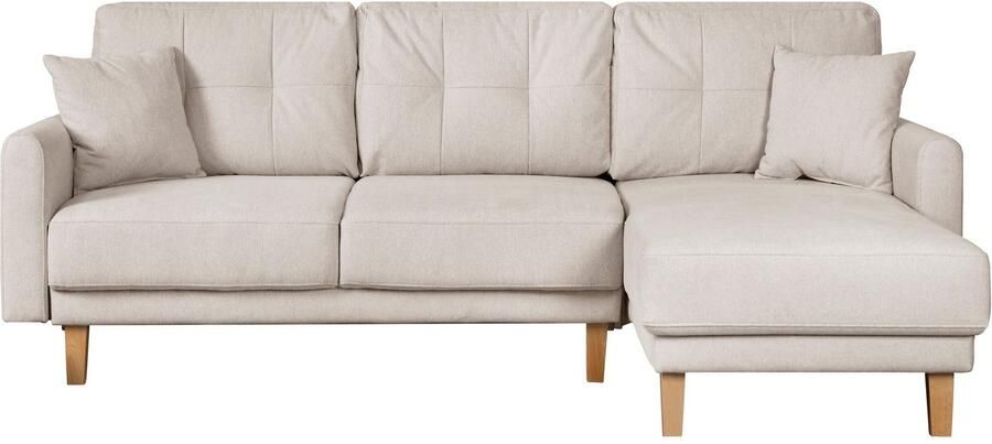 Home affaire Hoekbank TRIPLO optionele slaapbank met bedlade afmetingen B D H: 234 164 89 cm - Foto 4