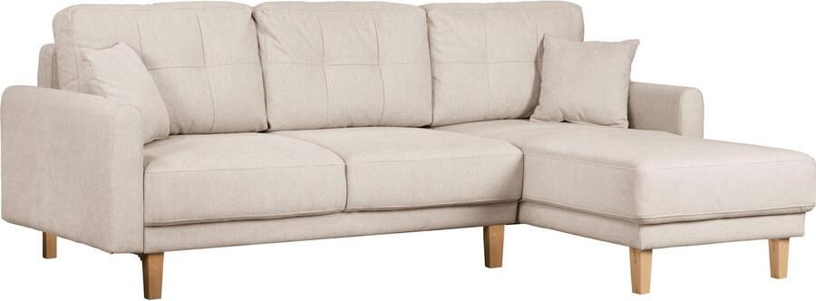 Home affaire Hoekbank TRIPLO optionele slaapbank met bedlade afmetingen B D H: 234 164 89 cm - Foto 6