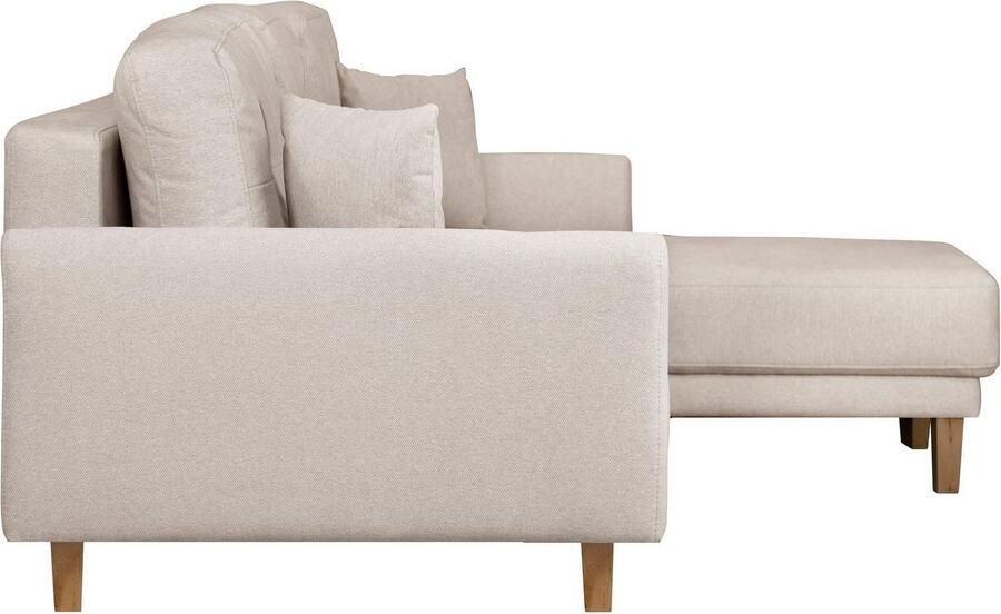 Home affaire Hoekbank TRIPLO optionele slaapbank met bedlade afmetingen B D H: 234 164 89 cm - Foto 3