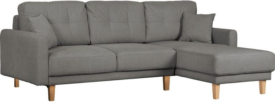 Home affaire Hoekbank TRIPLO optionele slaapbank met bedlade afmetingen B D H: 234 164 89 cm - Foto 6