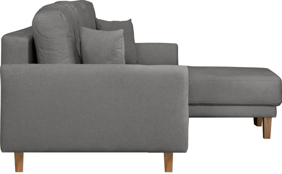 Home affaire Hoekbank TRIPLO optionele slaapbank met bedlade afmetingen B D H: 234 164 89 cm - Foto 3