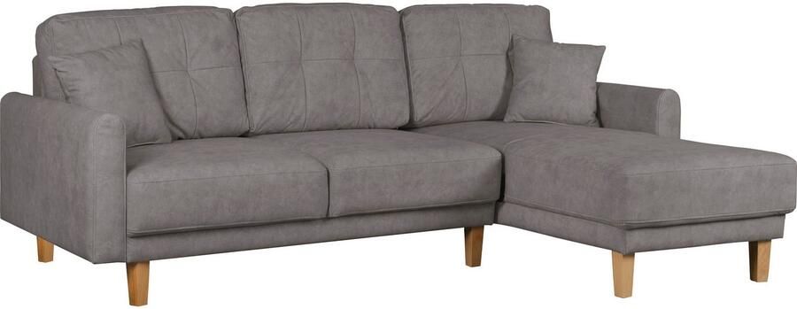 Home affaire Hoekbank TRIPLO optionele slaapbank met bedlade afmetingen B D H: 234 164 89 cm - Foto 6