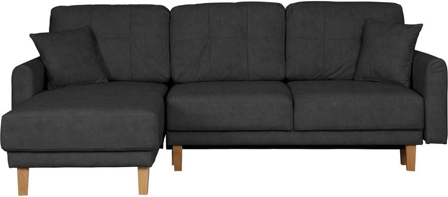 Home affaire Hoekbank TRIPLO optionele slaapbank met bedlade afmetingen B D H: 234 164 89 cm - Foto 5