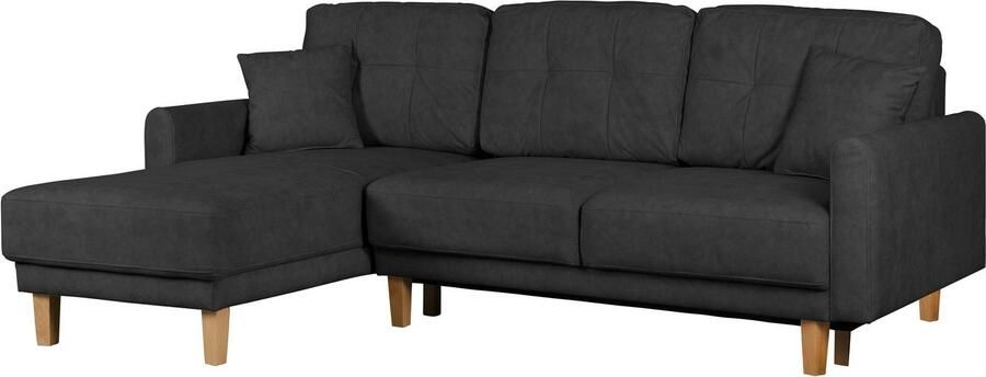 Home affaire Hoekbank TRIPLO optionele slaapbank met bedlade afmetingen B D H: 234 164 89 cm - Foto 7