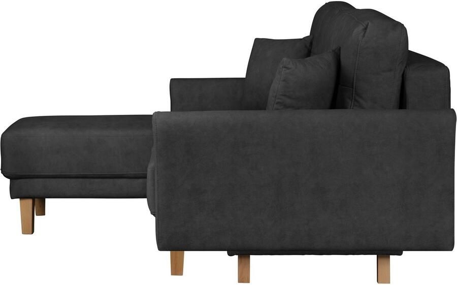 Home affaire Hoekbank TRIPLO optionele slaapbank met bedlade afmetingen B D H: 234 164 89 cm - Foto 3