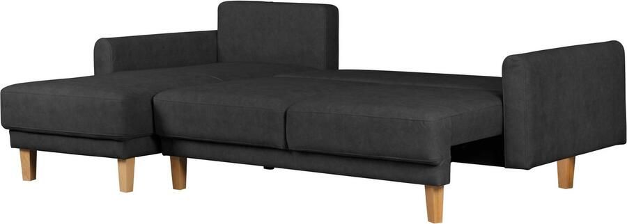 Home affaire Hoekbank TRIPLO optionele slaapbank met bedlade afmetingen B D H: 234 164 89 cm - Foto 9