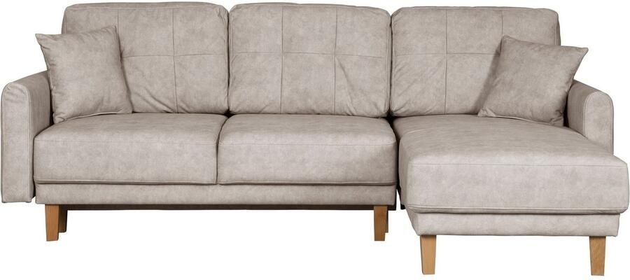 Home affaire Hoekbank TRIPLO optionele slaapbank met bedlade afmetingen B D H: 234 164 89 cm - Foto 5