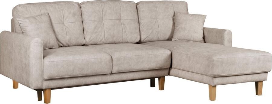 Home affaire Hoekbank TRIPLO optionele slaapbank met bedlade afmetingen B D H: 234 164 89 cm - Foto 7