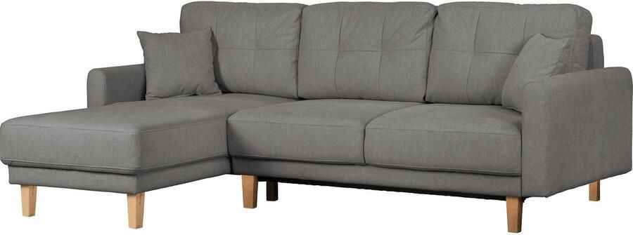 Home affaire Hoekbank TRIPLO optionele slaapbank met bedlade afmetingen B D H: 234 164 89 cm - Foto 8