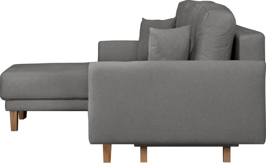 Home affaire Hoekbank TRIPLO optionele slaapbank met bedlade afmetingen B D H: 234 164 89 cm - Foto 3