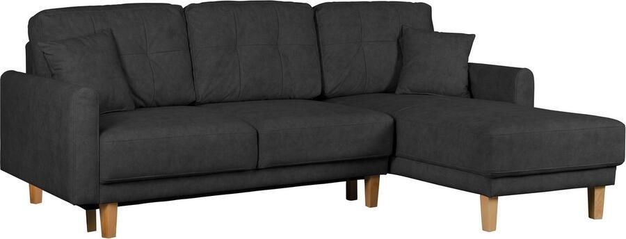 Home affaire Hoekbank TRIPLO optionele slaapbank met bedlade afmetingen B D H: 234 164 89 cm - Foto 7