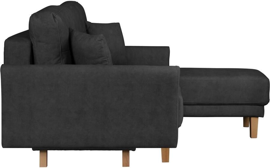Home affaire Hoekbank TRIPLO optionele slaapbank met bedlade afmetingen B D H: 234 164 89 cm - Foto 3