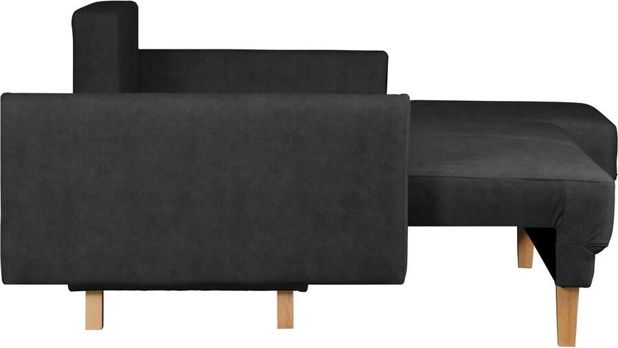 Home affaire Hoekbank TRIPLO optionele slaapbank met bedlade afmetingen B D H: 234 164 89 cm - Foto 4