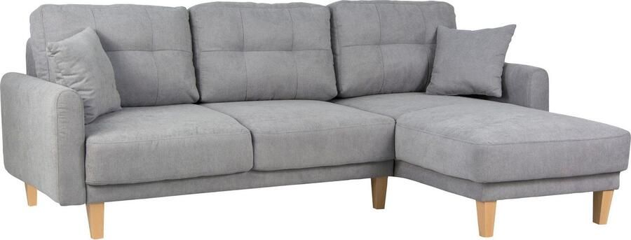 Home affaire Hoekbank TRIPLO optionele slaapbank met bedlade afmetingen B D H: 234 164 89 cm