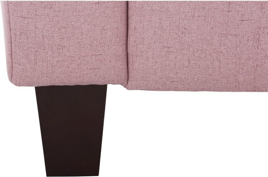 Home affaire Hoekbank Trondheim L-vorm met binnenvering en capitonnage achter poten beuken donker - Foto 7