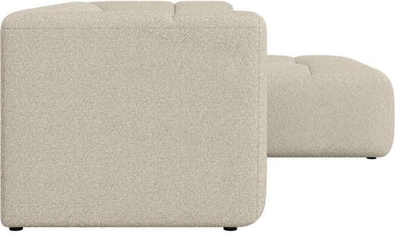 Home affaire Hoekbank Tuure L-vorm met golfondersteuning