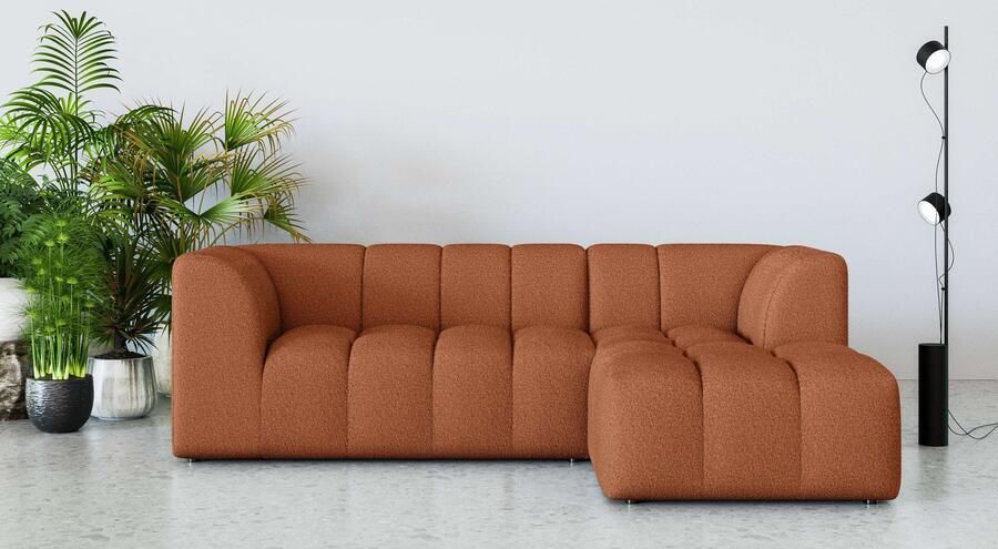 Home affaire Hoekbank Tuure L-vorm met golfondersteuning - Foto 5