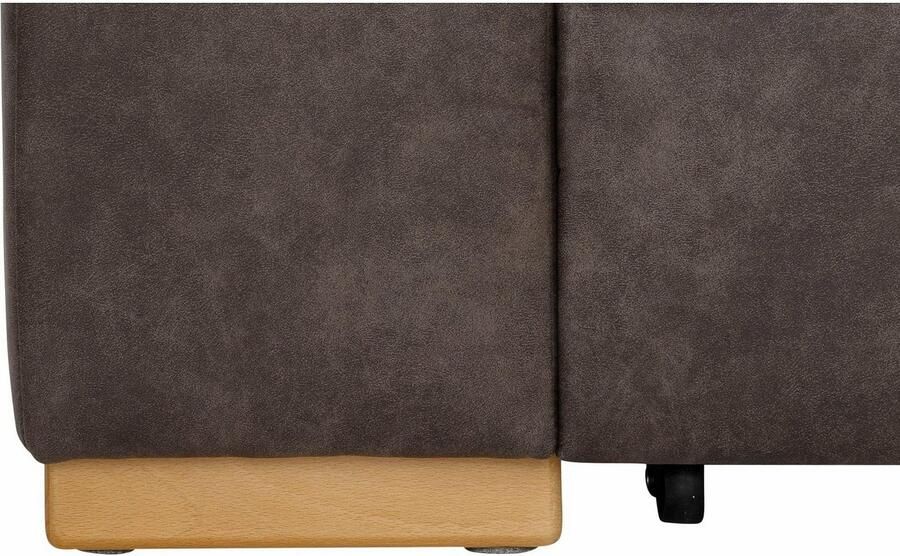 Home affaire Hoekbank Ventura L-vorm naar keuze met slaapfunctie en slaapfunctie bedkist - Foto 4