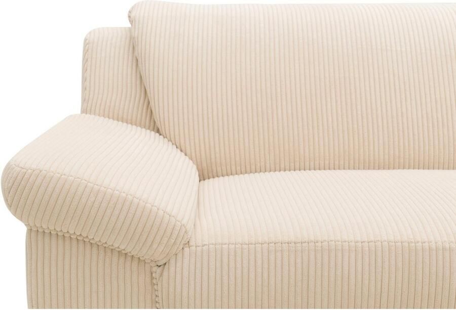 Home affaire Hoekbank Yesterday tijdloos en elegant comfortabele armleuningen L-vorm