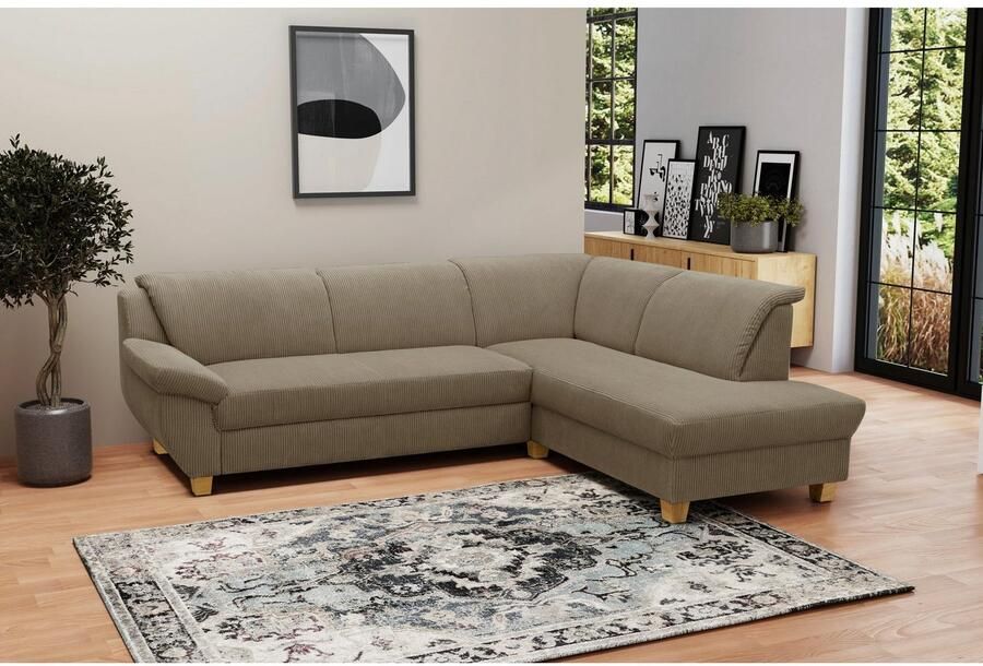 Home affaire Hoekbank Yesterday tijdloos en elegant comfortabele armleuningen L-vorm - Foto 3