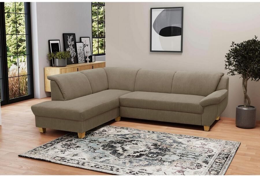 Home affaire Hoekbank Yesterday tijdloos en elegant comfortabele armleuningen L-vorm - Foto 3