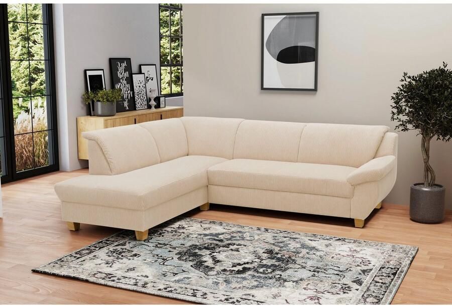 Home affaire Hoekbank Yesterday tijdloos en elegant comfortabele armleuningen L-vorm - Foto 2