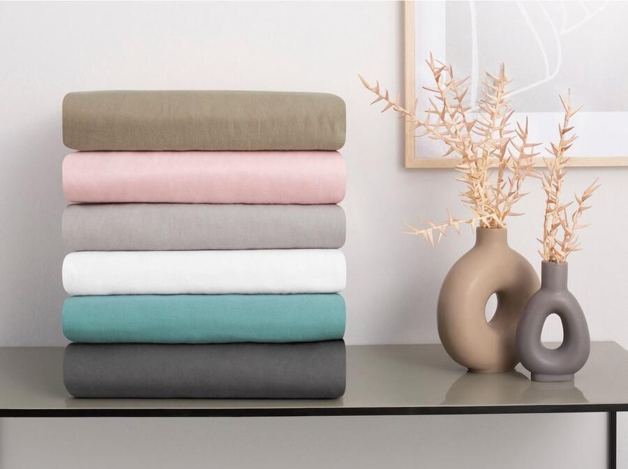 Home affaire Hoeslaken Cremona in de kwaliteiten: Katoen met elastaan of Biber - Foto 7