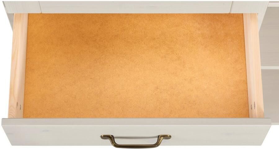 Home affaire Hoge kast Alby Breedte 75 cm 2 deuren 1 lade 6 open vakken - Foto 4