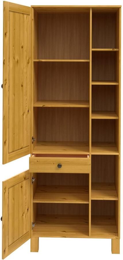 Home affaire Hoge kast Alby2 Met metalen grepen breedte 75 cm - Foto 5