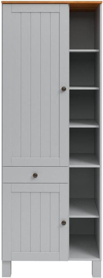 Home affaire Hoge kast Alby2 Met metalen grepen breedte 75 cm - Foto 6