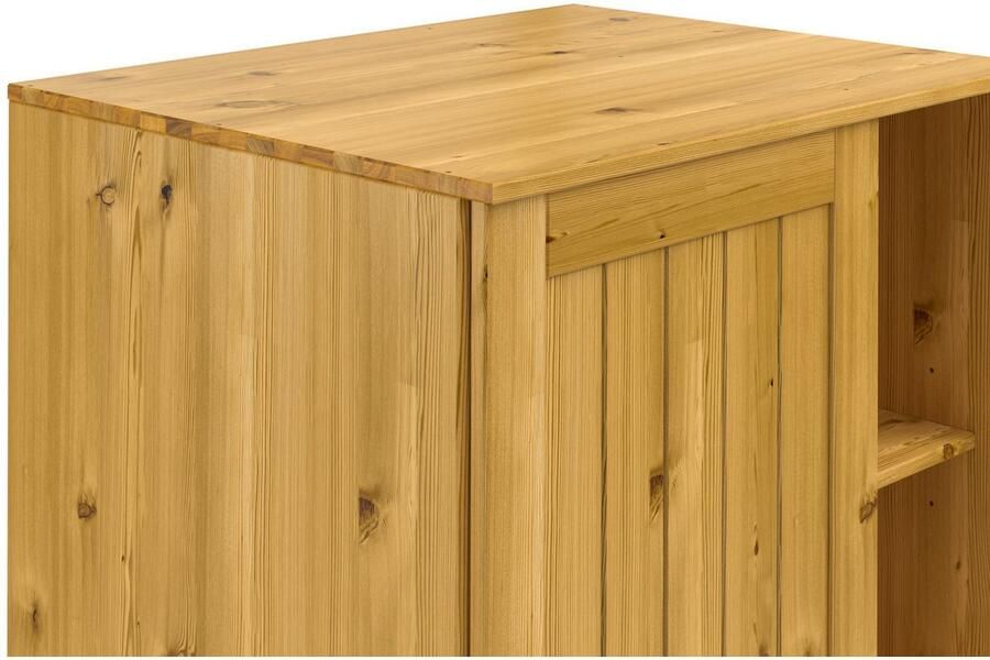 Home affaire Hoge kast Alby2 Met metalen grepen breedte 75 cm - Foto 3