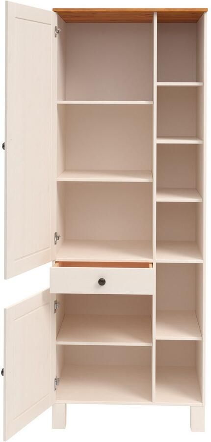 Home affaire Hoge kast Alby2 Met metalen grepen breedte 75 cm - Foto 5