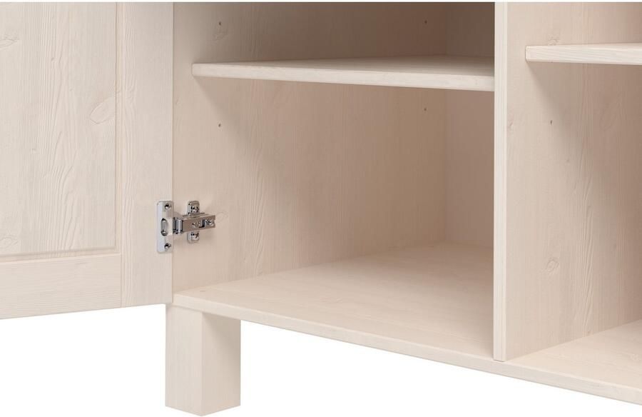 Home affaire Hoge kast Alby2 Met metalen grepen breedte 75 cm - Foto 4