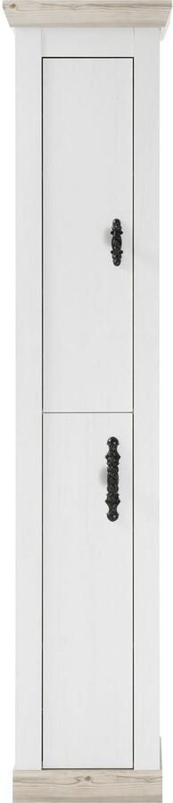 Home affaire Hoge kast Florenz badkamerkast in landhuisstijl kast met metalen handgrepen - Foto 17