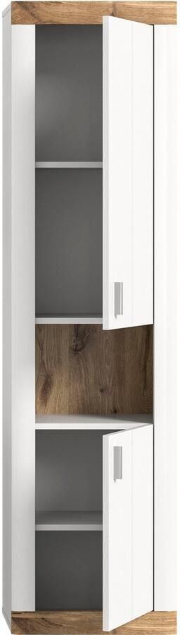 Home affaire Hoge kast Landsby breedte 45 cm 2 deuren (verwisselbare deurstop) 2 planken (1 stuk) - Foto 7