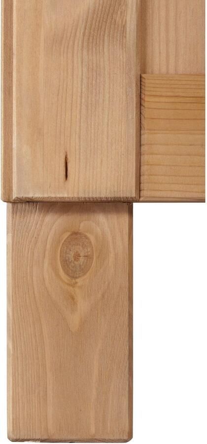 Home affaire Hoge kast Oslo 50 cm breed in 2 diepten 2 deuren 1 lade van massief grenen - Foto 11