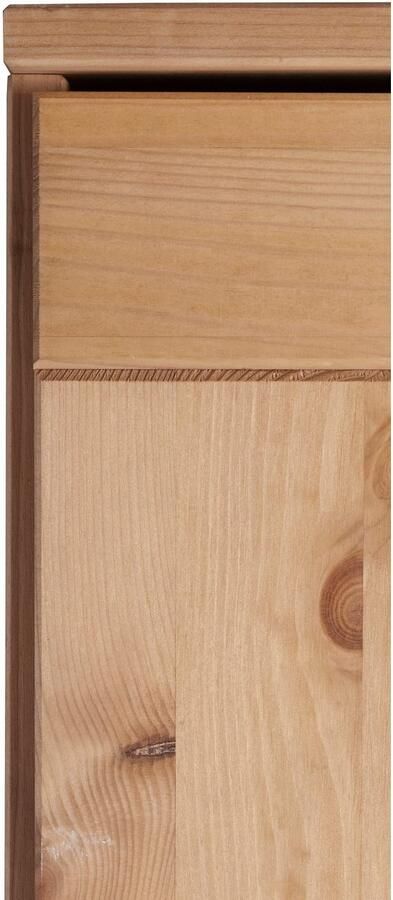 Home affaire Hoge kast Oslo 50 cm breed in 2 diepten 2 deuren 1 lade van massief grenen - Foto 14