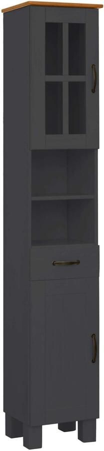 Home affaire Hoge kast Rodby Massief FSC -gecertificeerd hout breedte 33 cm hoogte 180 cm - Foto 7