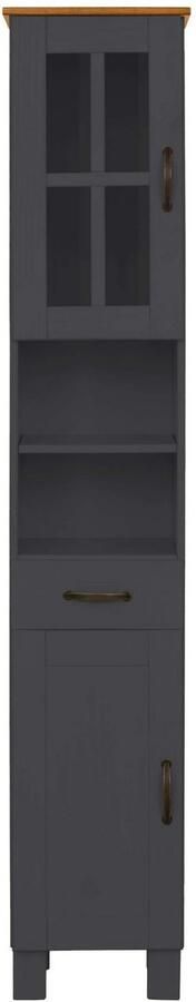 Home affaire Hoge kast Rodby Massief FSC -gecertificeerd hout breedte 33 cm hoogte 180 cm - Foto 6