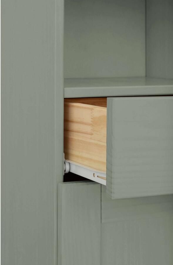 Home affaire Hoge kast Rodby Massief FSC -gecertificeerd hout breedte 33 cm hoogte 180 cm - Foto 4