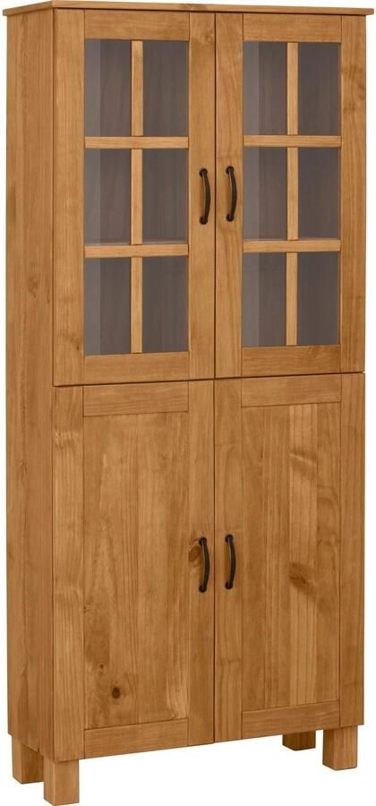 Home affaire Hoge kast Rodby Massief FSC -gecertificeerd hout breedte 75 cm hoogte 170 cm - Foto 6