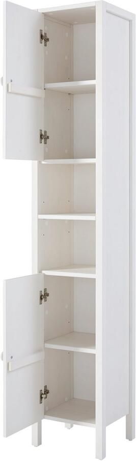 Home affaire Hoge kast TINA Badkamermeubel kast breedte 31 5 cm massief hout - Foto 5