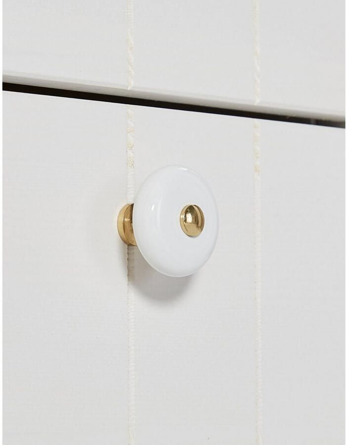 Home affaire Hoge kast TINA Badkamermeubel kast breedte 31 5 cm massief hout - Foto 2